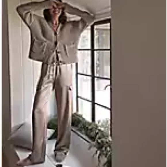 Haven Well Within Luxe Silk Cargo Pants - Picture 4 of 4